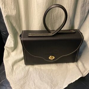 Blackkat Leather Goods Black  Handbag